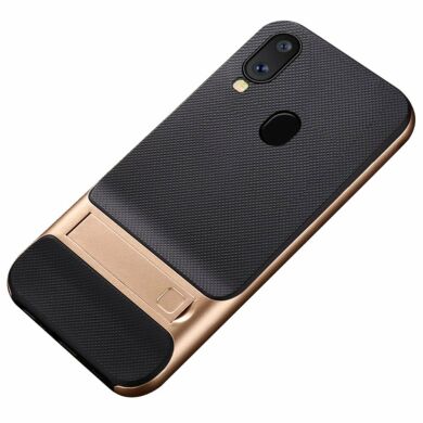 Захисний чохол ELEGANCE Grid Pattern для Samsung Galaxy A40 (А405) - Gold