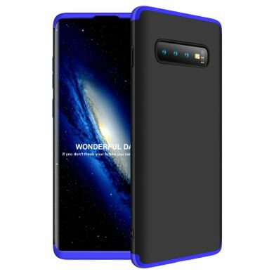 Захисний чохол GKK Double Dip Case для Samsung Galaxy S10 Plus (G975) - Black / Blue