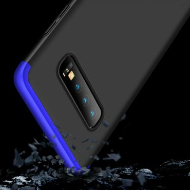 Защитный чехол GKK Double Dip Case для Samsung Galaxy S10 Plus (G975) - Black / Blue