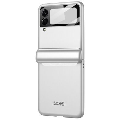 Захисний чохол GKK Magnetic Cover для Samsung Galaxy Flip 3 - Silver