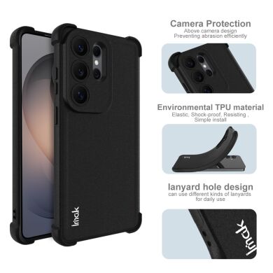 Защитный чехол IMAK Airbag Sand Case для Samsung Galaxy S26 Ultra (S948) - Matte Black