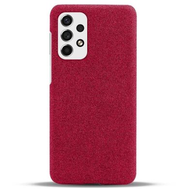 Защитный чехол KSQ Cloth Style для Samsung Galaxy A53 - Red