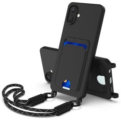 Защитный чехол Reframe Silicone Holder для Samsung Galaxy A07 (A075) - Black