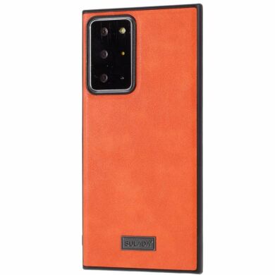 Захисний чохол SULADA Leather Case для Samsung Galaxy Note 20 Ultra (N985) - Orange