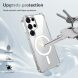 Захисний чохол UniCase AirBag Flow MagSafe для Samsung Galaxy S24 Ultra (S928) - Transparent