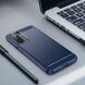 Захисний чохол UniCase Carbon для Samsung Galaxy A17 (A175) - Red