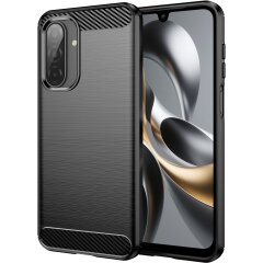 Захисний чохол UniCase Carbon для Samsung Galaxy A17 (A175) - Black
