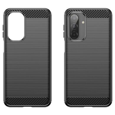 Захисний чохол UniCase Carbon для Samsung Galaxy A17 (A175) - Black