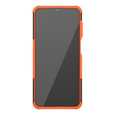 Защитный чехол UniCase Hybrid X для Samsung Galaxy A12 (A125) / A12 Nacho (A127) / M12 (M127) - Orange