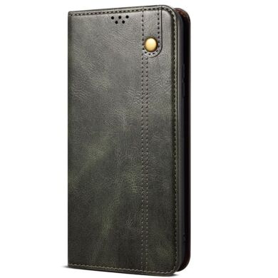 Защитный чехол UniCase Leather Wallet для Samsung Galaxy S23 Ultra (S918) - Green