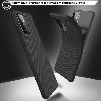 Защитный чехол UniCase Twill Soft для Samsung Galaxy A72 (А725) - Black