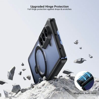 Защитный чехол XUNDD Rugged Case Slim with MagSafe (FF) для Samsung Galaxy Fold 8 Ultra - Black