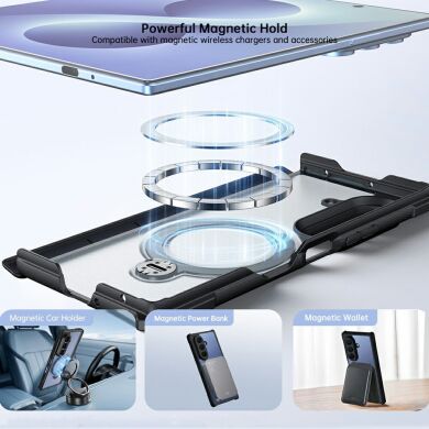 Защитный чехол XUNDD Rugged Case Slim with MagSafe (FF) для Samsung Galaxy Fold 8 Ultra - Black