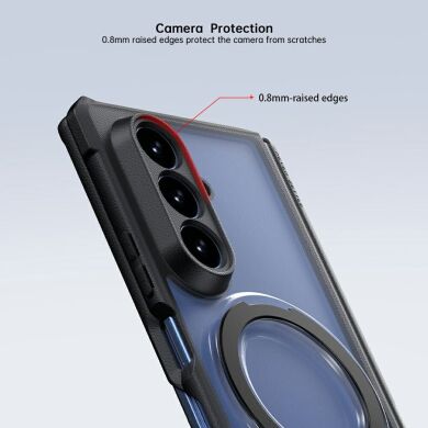 Защитный чехол XUNDD Rugged Case Slim with MagSafe (FF) для Samsung Galaxy Fold 8 Ultra - Black