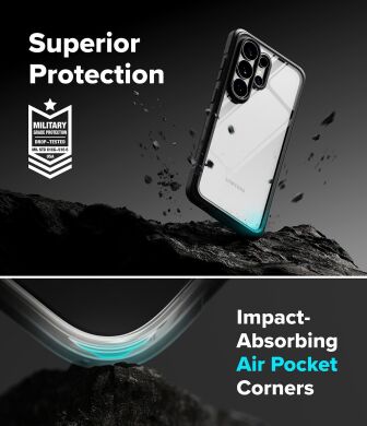 Захисний чохол Ringke Fusion Bold для Samsung Galaxy S26 Ultra (S948) 8800328814547 - Black