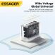 Сетевое зарядное устройство ESSAGER Grace 100W (2Type-C + 2USB) ECT2CA-QYB01-Z - Black. Фото 10 из 12