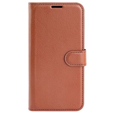 Чехол-книжка Deexe Book Type для Samsung Galaxy M13 (M135) - Brown