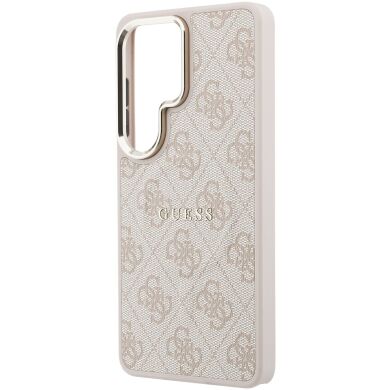 Защитный чехол Guess 4G Embossed Ring MagSafe для Samsung Galaxy S26 Ultra (S948) GUHMS26LP4MSEGCP - Pink
