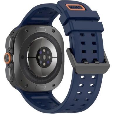 Ремінець Tech-Protect Silicone Air для Samsung Galaxy Watch Ultra 2 / Ultra / Ultra (2025) - Navy Blue