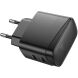 Сетевое зарядное устройство Hoco CS62A PD45W (2Type-C) - Black. Фото 4 из 8