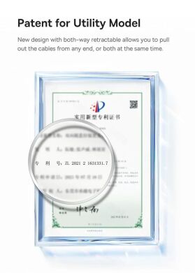 Кабель Baseus Bright Mirror 2 Series 3-in-1 Type-C to MicroUSB+Lightning+Type-C (100W, 1.1m) CAMJ010201 - Black