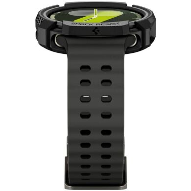 Защитный чехол Spigen (SGP) Rugged Armor (FW) для Samsung Galaxy Watch 8 (44mm) ACS10006 - Matte Black