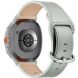 Ремешок KALEBOL Classic Strap для Samsung Galaxy Watch 8 (40/44mm) / 8 Classic - Light Grey. Фото 1 из 8