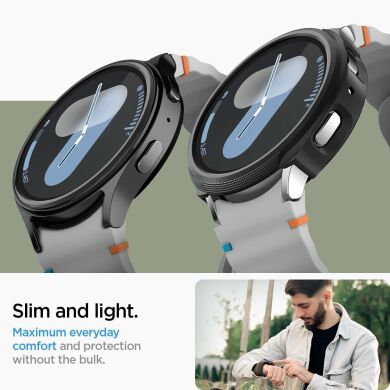 Захисний чохол Spigen (SGP) Liquid Air Case для Samsung Galaxy Watch 7 (44mm) - Matte Black