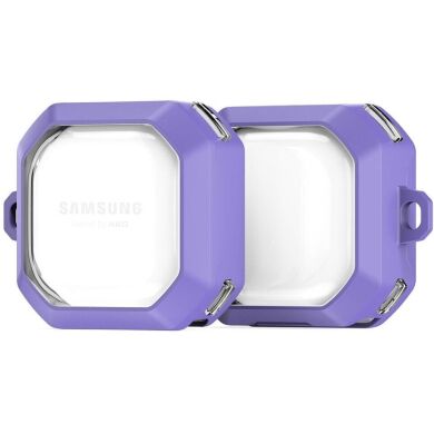 Захисний чохол DUX DUCIS SECC Series для Samsung Galaxy Buds Live / Buds Pro / Buds 2 / Buds 2 Pro / Buds FE - Purple