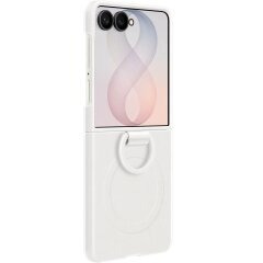 Оригінальний чохол Silicone Ring Magnet для Samsung Galaxy Flip 8 (EF-EF776CWEGUA) - White