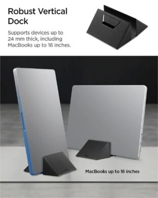 Підставка для ноутбуку Spigen Slim Fold Laptop Stand LD201-S9 (AMP11118) - Black