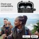 Захисний чохол Spigen (SGP) Lock Fit для Samsung Galaxy Buds 3 / Buds 3 Pro - Matte Black