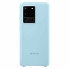 Чохол Silicone Cover для Samsung Galaxy S20 Ultra (G988) EF-PG988TLEGRU - Sky Blue