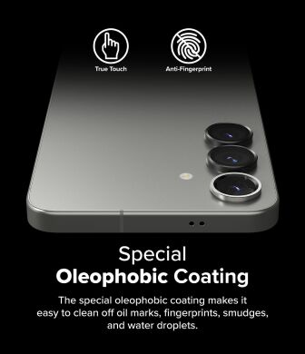 Комплект захисних стекол Ringke Camera Lens Frame Glass для Samsung Galaxy S25 (S931) 8800274968462