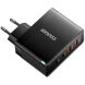 Сетевое зарядное устройство ESSAGER Grace 100W (2Type-C + 2USB) ECT2CA-QYB01-Z - Black. Фото 4 из 12