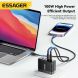 Сетевое зарядное устройство ESSAGER Grace 100W (2Type-C + 2USB) ECT2CA-QYB01-Z - Black. Фото 9 из 12