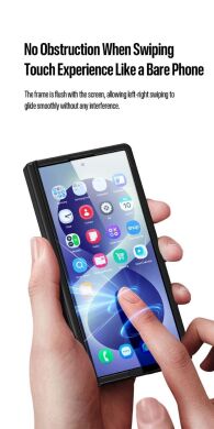 Защитный чехол Dux Ducis Horizon MagStand для Samsung Galaxy Fold 8 Ultra / Fold 7 - Blue