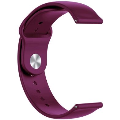 Ремешок ArmorStandart Silicone Watch Strap для часов с шириной крепления 20мм - Marsala