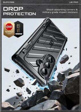 Захисний чохол Supcase Unicorn Beetle Kickstand Case with Screen Protector для Samsung Galaxy Fold 7 (843439159020) - Black
