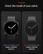 Защитный чехол Spigen (SGP) Rugged Armor (FW) для Samsung Galaxy Watch 8 (44mm) ACS10006 - Matte Black. Фото 10 из 15