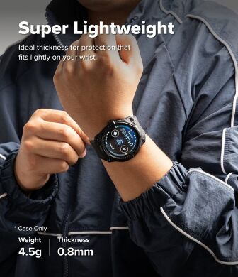 Ремінець Ringke Rugged Gear (FW) для Samsung Galaxy Watch 8 (44mm) 8800328814196 - Black