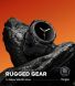 Ремінець Ringke Rugged Gear (FW) для Samsung Galaxy Watch 8 (44mm) 8800328814196 - Black