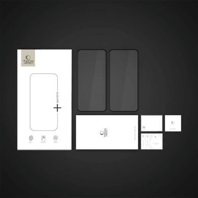 Комплект защитных стекол (2шт) Tech-Protect 5D Glass Fit + для Samsung Galaxy S25 Edge (S937) - Black