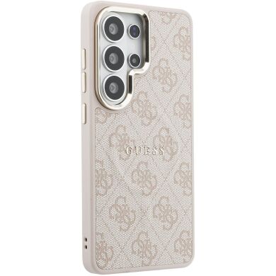 Защитный чехол Guess 4G Embossed Ring MagSafe для Samsung Galaxy S26 Ultra (S948) GUHMS26LP4MSEGCP - Pink