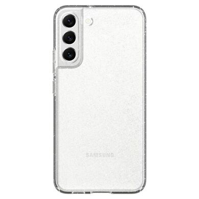Захисний чохол Spigen (SGP) Liquid Crystal Glitter для Samsung Galaxy S22 Plus (S906) - Crystal Quartz