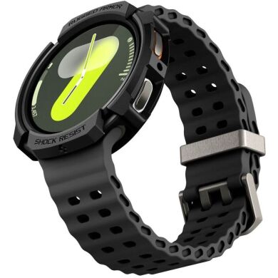 Защитный чехол Spigen (SGP) Rugged Armor (FW) для Samsung Galaxy Watch 8 (44mm) ACS10006 - Matte Black