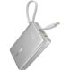 Внешний аккумулятор Baseus PicoGo 45W (10000mAh) + кабель Type-C (P10076803853-00) - Natural Titanium. Фото 1 из 23