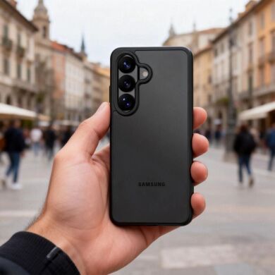 Захисний чохол Tech-Protect Magmat для Samsung Galaxy A57 (A576) - Matte Black