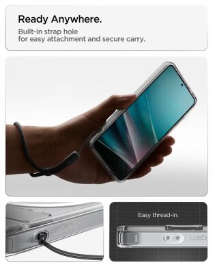 Защитный чехол Spigen Ultra Hybrid S (MagFit) для Samsung Galaxy S26 (S942) ACS11061 - Clear White