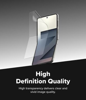 Комплект захисних плівок Ringke Dual Easy Pro для Samsung Galaxy Flip 7 (8800293855880)